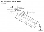 Bosch 0 600 800 201 AVR 260 MASTER Oscillating Sprinklers Spare Parts